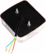 achterlicht led vierkant 18x led - ledlamp - aanhanger led lamp - led achterlicht - achterlamp - achterlicht