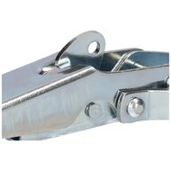 spansluiting 215 x 48 mm - grendel - aanhangersluiting - incl. tegenstuk