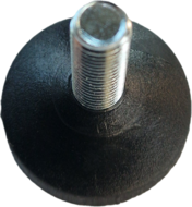 verstelbare poot met schroefdraad - 30 mm - stelpoten - stelvoeten - meubelpoten