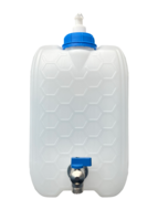 waterkan met metalen kraan - 10 liter - water container - caravan kan - kampeerkan - opslagkan voor drinkwater - watercontainer