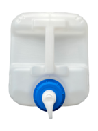 waterkan met metalen kraan - 10 liter - water container - caravan kan - kampeerkan - opslagkan voor drinkwater - watercontainer
