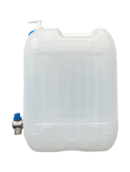 waterkan met metalen kraan - 10 liter - water container - caravan kan - kampeerkan - opslagkan voor drinkwater - watercontainer