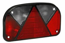 achterlicht multipoint ii 240x140x55mm 12 volt - rechts - achterlamp - achterlicht - aanhanger achterlicht - verlichting