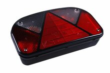 achterlicht multipoint ii 240x140x55mm 12 volt - rechts - achterlamp - achterlicht - aanhanger achterlicht - verlichting