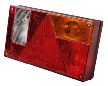 achterlicht multipoint 1 135x240mm 12 volt - rechts - achterlamp - achterlicht - aanhanger achterlamp - verlichting