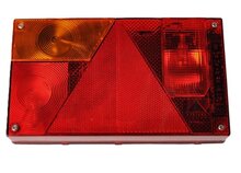achterlicht multipoint 1 135x240mm 12 volt - links - achterlamp - achterlicht - aanhanger achterlamp - verlichting