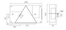 achterlicht multipoint 1 135x240mm 12 volt - links - achterlamp - achterlicht - aanhanger achterlamp - verlichting