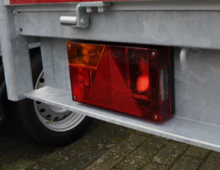 achterlicht multipoint 1 135x240mm 12 volt - links - achterlamp - achterlicht - aanhanger achterlamp - verlichting