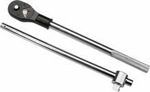 doppenset - 3/4 aansluiting - 22-delig - 6-kant - doppendoos - ratelset