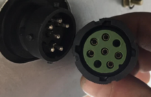 achterlicht rechts multipoint v met 8 connector aansluiting - aanhangerachterlicht - achterlichten - aanhangerlamp