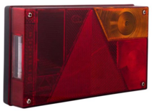 achterlicht multipoint 1 135x240mm 12 volt - rechts - achterlamp - achterlicht - aanhangerverlichting - aanhangerachterlicht