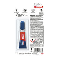 superlijm 3 gram - secondelijm  - contactlijm - lijm - vloeibare lijm - loctite