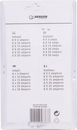 steekzekering standaard - 36 dlg - 5, 10, 15, 20, 25, 30 ampère - benson