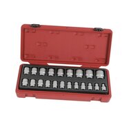 doppendoos - 21-delig - 1/2 aansluiting - doppenset - doppenkit - seneca