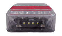 achterlicht led vierkant 14x led - ledlamp - led achterlicht - achterlamp - led achterlamp - aanhanger achterlamp