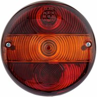 vrachtwagenachterlicht rond 140mm - hamburgerlamp - achterlamp - achterlicht