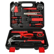 gereedschapsset 43 delig - gereedschapskoffer - handgereedschap set - benson