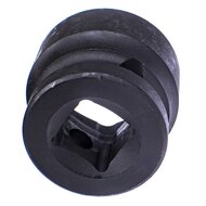 krachtdoppenset - 15-delig - 1/2 aansluiting - 10 tot 24 mm - slagdoppen - doppenset - asta