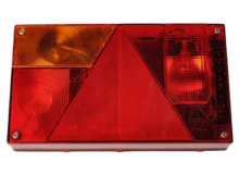 achterlicht multipoint 1 135x240mm 12 volt - links - achterlamp - achterlicht - aanhanger achterlamp