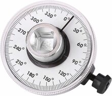 draaihoekmeter - gradenmeter - 360 graden hoek schaal - koppelhoekmeter