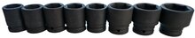 krachtdoppenset - 8-delig - 3/4 aansluiting - 26 tot 41 mm - slagdoppen - doppenset