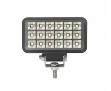 led werklamp met schakelaar 18x led 27w - werklamp - bouwlamp - werklicht - lamp - ledlamp