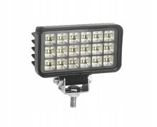 led werklamp met schakelaar 18x led 27w - werklamp - bouwlamp - werklicht - lamp - ledlamp