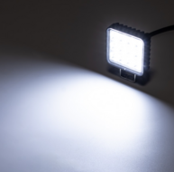 led werklamp met schakelaar 12x led 12w - werklamp - bouwlamp - ledlamp - werklicht - lamp