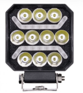 led werklamp 10x led + 2 led strips 15w - bouwlamp - werklamp - werklicht - ledlamp - lamp