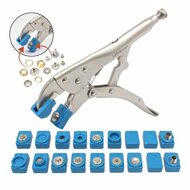 griptang met oogjes 275 delig - oogjestang  - ponstang - zeilringtang- ogentang - ringtang - satra