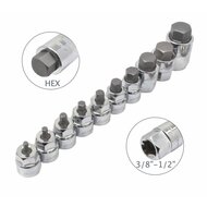 engelse inbus doppen set - inbus doppen 10 delig - inbusdop - inbusbit dop - asta