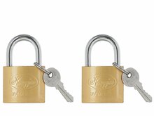 ladderklemset voor dakdragers - 2 delig - ladderhouders voor montage op dakdrager - inclusief sloten - geko