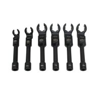 kraaienpoot sleutel set - 6 delig - steeksleutel set - open ringsleutel - satra