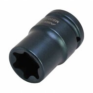 kracht torxdop e30 - impact torx - 3/4 duims - hoge dop - e-torxdop - asta