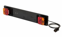 verlichtingsbalk 7 polig 1,5m kabel - verlichting - verlichting set - aanhanger verlichting 