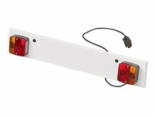 verlichtingsbalk 7 polig 1m kabel - verlichting - verlichting set - aanhanger verlichting 