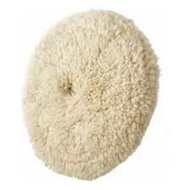 polijspad - poetspad - wollen poets pad - 180 mm poets pad met klitterband