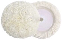 polijspad - poetspad - wollen poets pad - 180 mm poets pad met klitterband