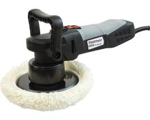 polijspad - poetspad - wollen poets pad - 180 mm poets pad met klitterband