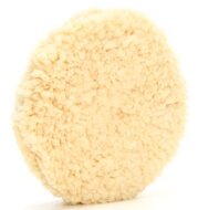 polijspad - poetspad - wollen poets pad - 180 mm poets pad met klitterband