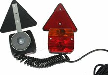  verlichting set magnetisch 7 polig 7,5m kabel - verlichting - aanhanger verlichting - achterlamp