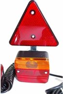  verlichting set magnetisch 7 polig 7,5m kabel - verlichting - aanhanger verlichting - achterlamp