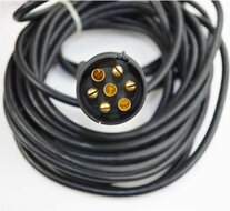  verlichting set magnetisch 7 polig 7,5m kabel - verlichting - aanhanger verlichting - achterlamp