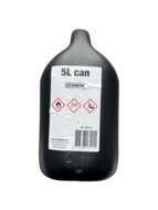 jerrycan 5 liter inhoud - flexibele tuit - kunststof benzinekan - brandstofkan - vloeistof kan