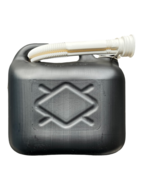 jerrycan 5 liter inhoud - flexibele tuit - kunststof benzinekan - brandstofkan - vloeistof kan