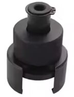 Verwijderen van de balansas met behulp van een glijhamer bij 4-cilinder 1.8 en 2.0 TSI/TFSI distributieketting aangedreven benz