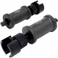 Verwijderen van de balansas met behulp van een glijhamer bij 4-cilinder 1.8 en 2.0 TSI/TFSI distributieketting aangedreven benz