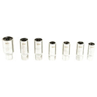 draadeinden uitdraaierset - 7 delig - bout verwijder set - tapeind uitdraai gereedschap - asta