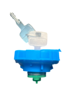 tankdop adblue - 40 mm - man en mercedes - brandstoftank dop - inclusief 2 sleutels - tank dop - brandstofdop