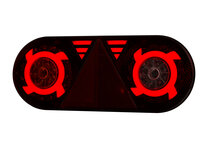 multifunctionele led achterlicht links - 12/24 volt - achterlamp - achterlicht - aanhanger achterlicht - horpol